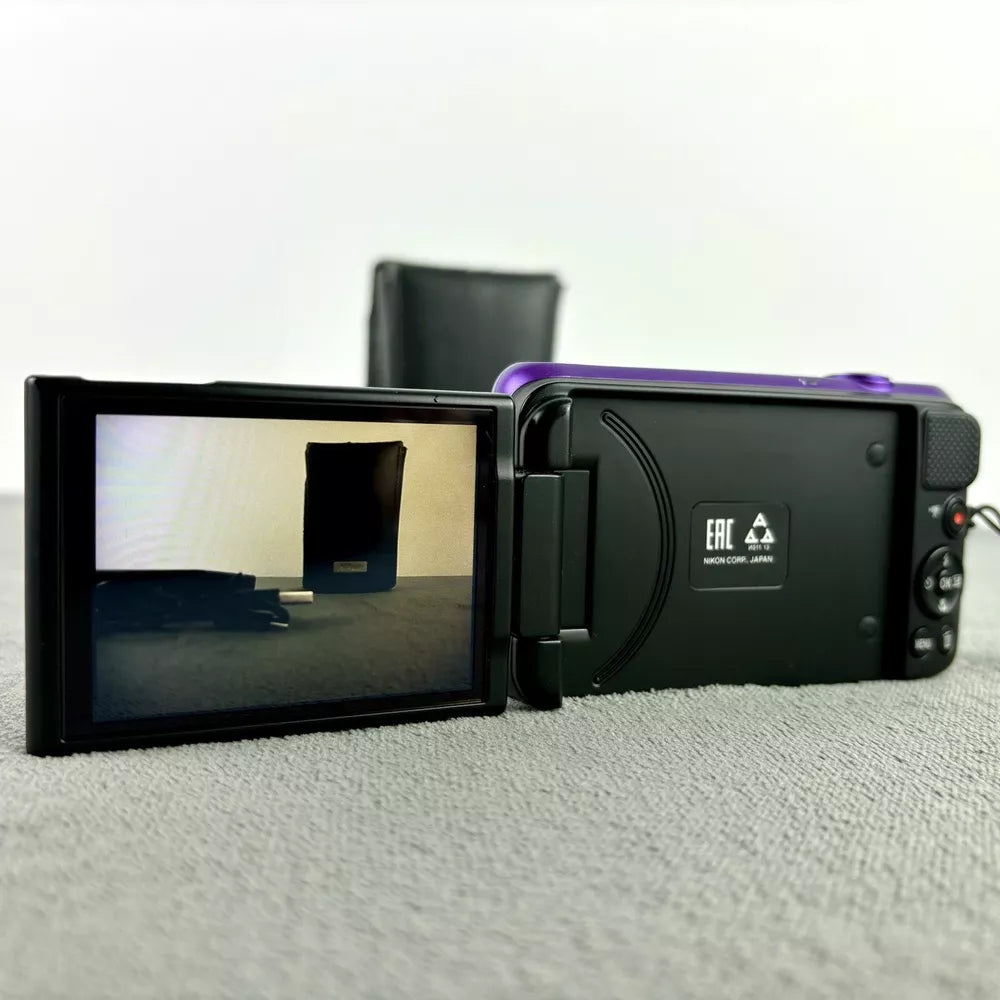 🍇 ₊˚💜 Nikon COOLPIX S6600 Digital Camera (Rare Purple) 16.0MP with 12x Zoom - Complete Set 🍥 🎀📷