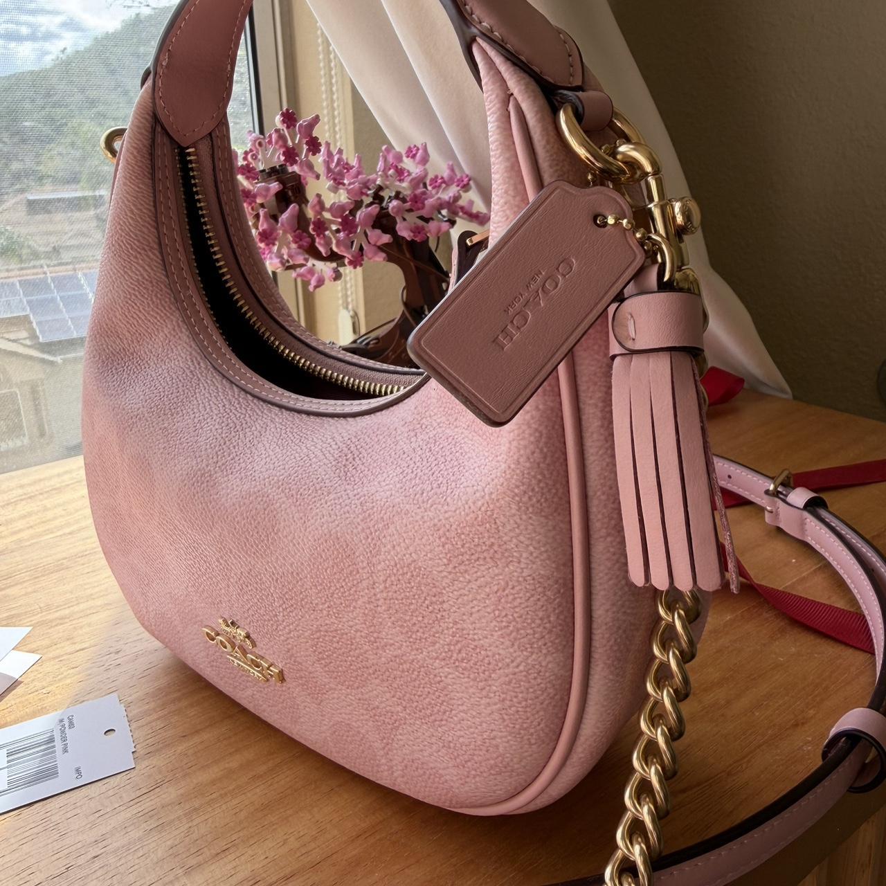 Powder pink Carmen Coach bag