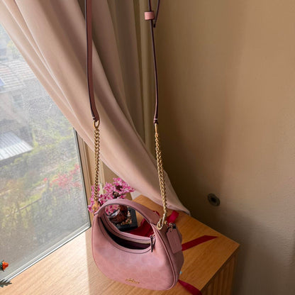 Powder pink Carmen Coach bag