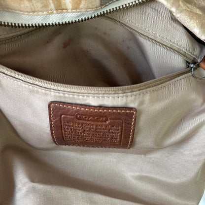 rare Y2K Coach Patchwork Hobo Shoulder Bag