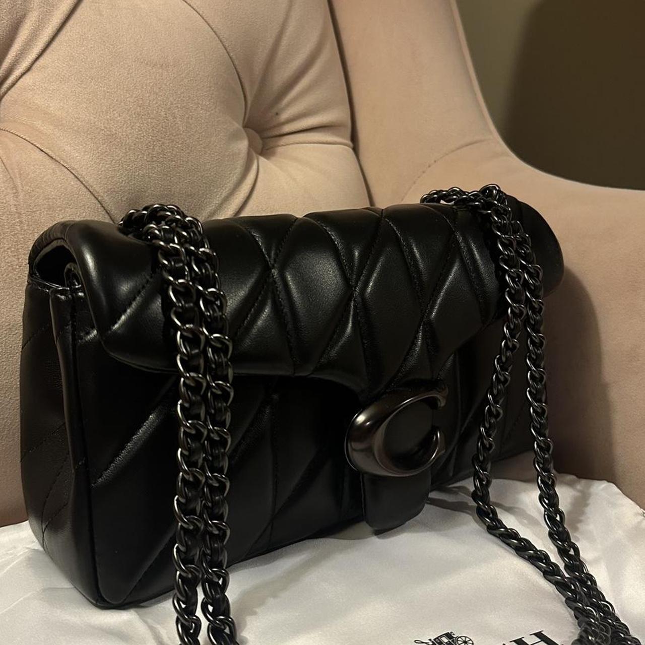 Coach Pillow Tabby 26 Black &amp; Matte NEW