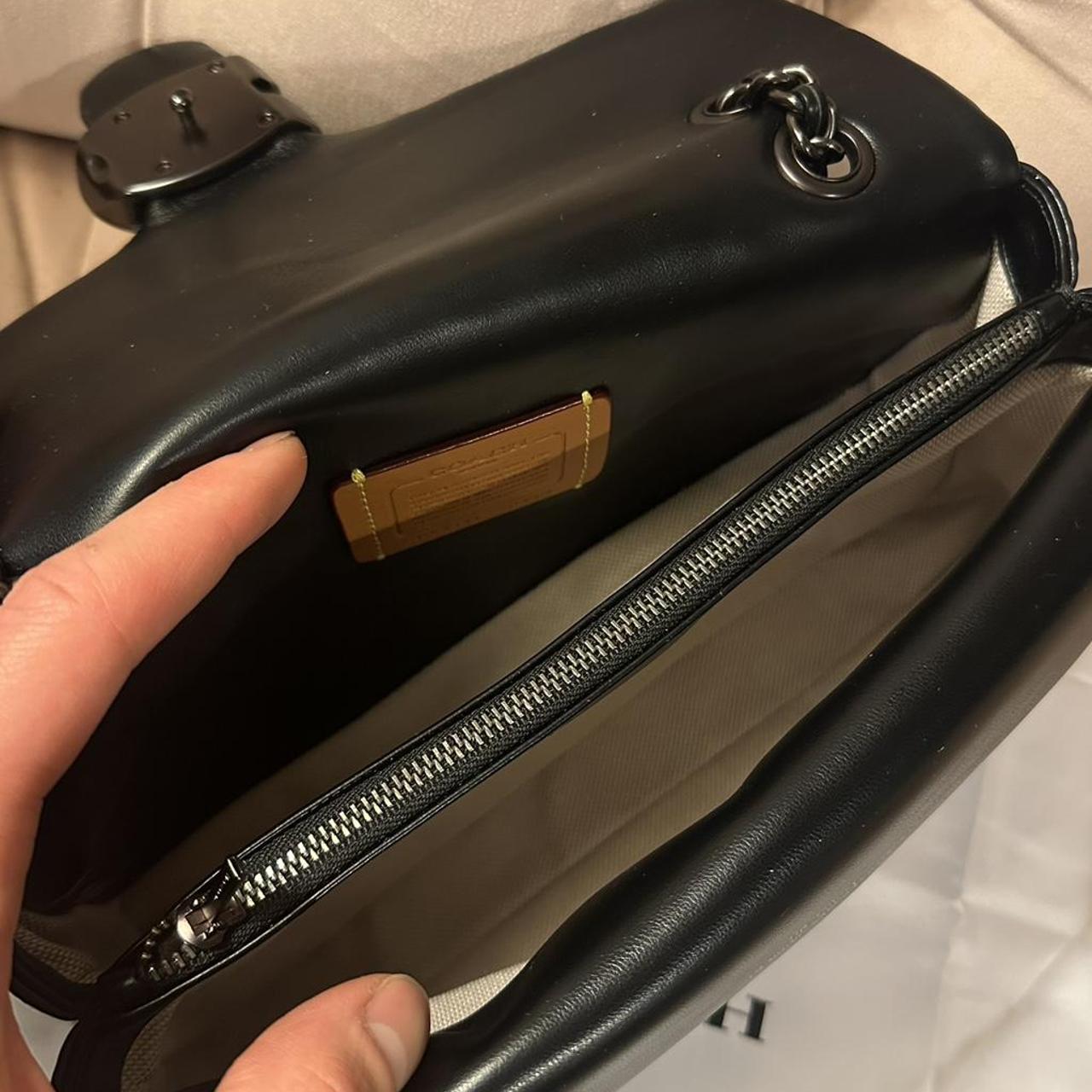 Coach Pillow Tabby 26 Black &amp; Matte NEW