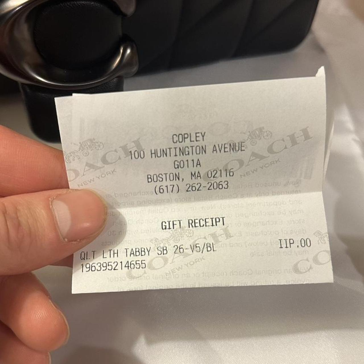 Coach Pillow Tabby 26 Black &amp; Matte NEW