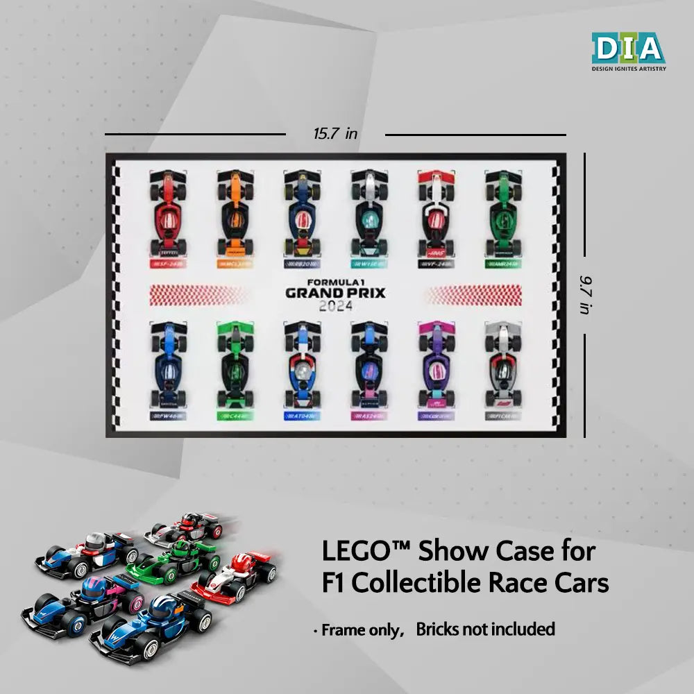 dia_Show Case_71049_ F1 Collectible Race Cars Plus_DIM5