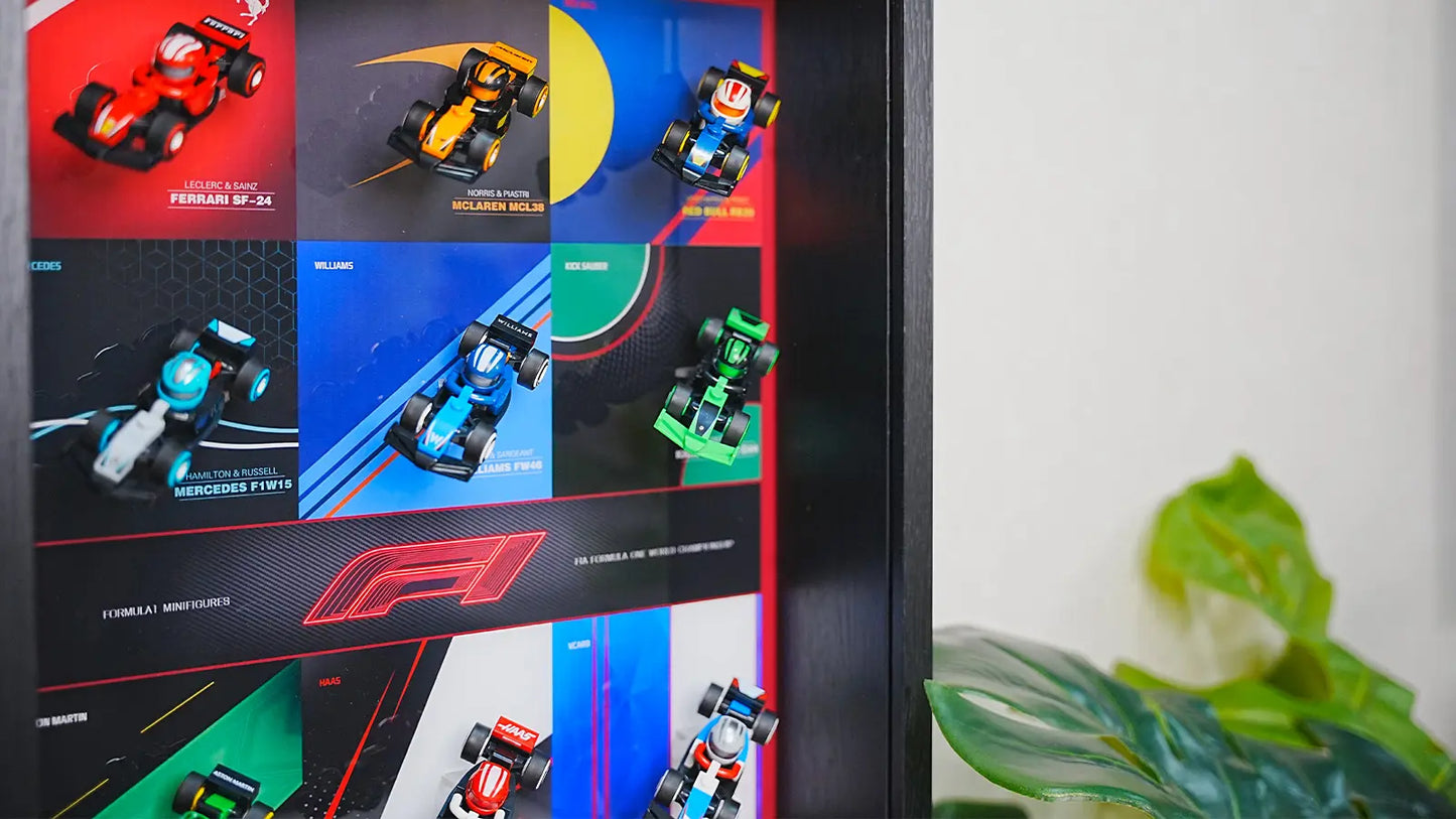 LEGO™ Show Case for F1 Collectible Race Cars Plus（71049）