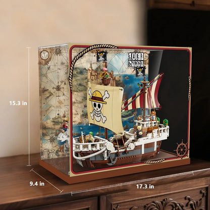 LEGO™ Show Case for The Going Merry Pirate Ship（75639）