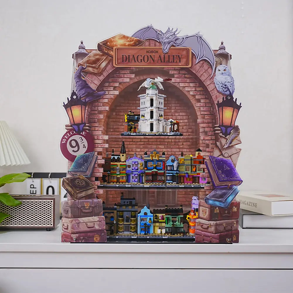LEGO™Show Case For Diagon Alley™ Wizarding Shops PLUS (76444)