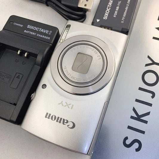 💿 Y2K CLASSIC Canon IXY 200 // Silver ELPH 185 [Full Boxed Set] 💿
