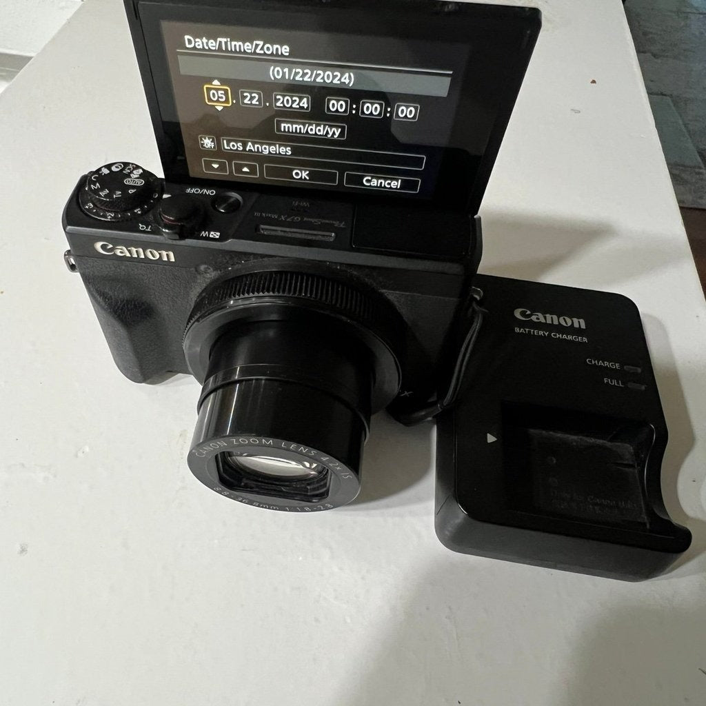 Used 🍇₊˚💜 Canon G7X Mark III 🍥🎀📷