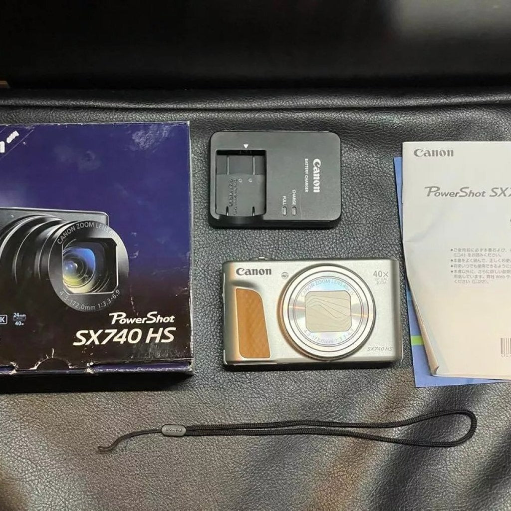 🍇 ₊˚💜 Canon PowerShot SX740 HS Compact Digital Camera - 20.3MP 🍥 🎀📷