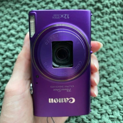 🍥 🎀 Canon PowerShot ELPH 360 HS Digital Camera 📷