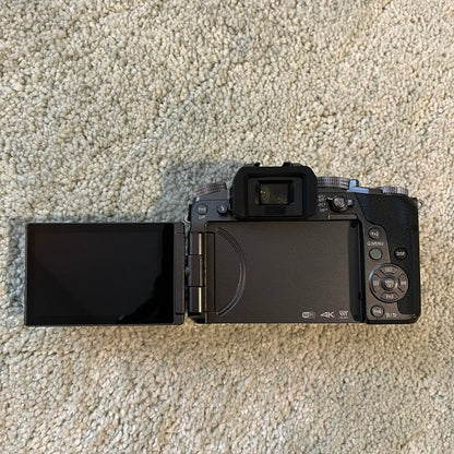 🍇 ₊˚💜 Panasonic Lumix G7 Mirrorless Camera with Lenses (Silver and Black) 🍥 🎀📷