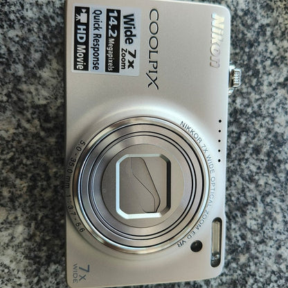 🍇 ₊˚💜 Nikon Coolpix S6000 Digital Camera 🍥 🎀📷