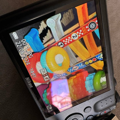 🍇 ₊˚💜 Nikon COOLPIX S7000 16 MP Compact Digital Camera (Black) 🍥 🎀📷