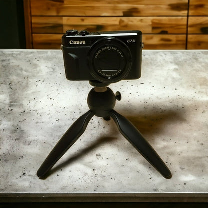 Used 🍥🎀📷 Canon G7X Mark II with Tripod 🍇₊˚💜