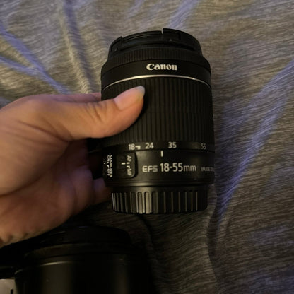 🍇 ₊˚💜 Canon EOS Rebel T6i Digital Camera 🎀📷