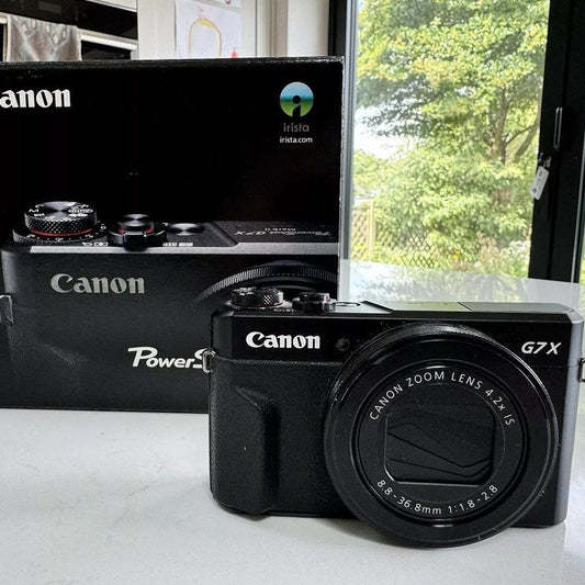 Used 🍇₊˚💜 Canon PowerShot G7X Mark II Digital Camera (Black) 🍥🎀📷