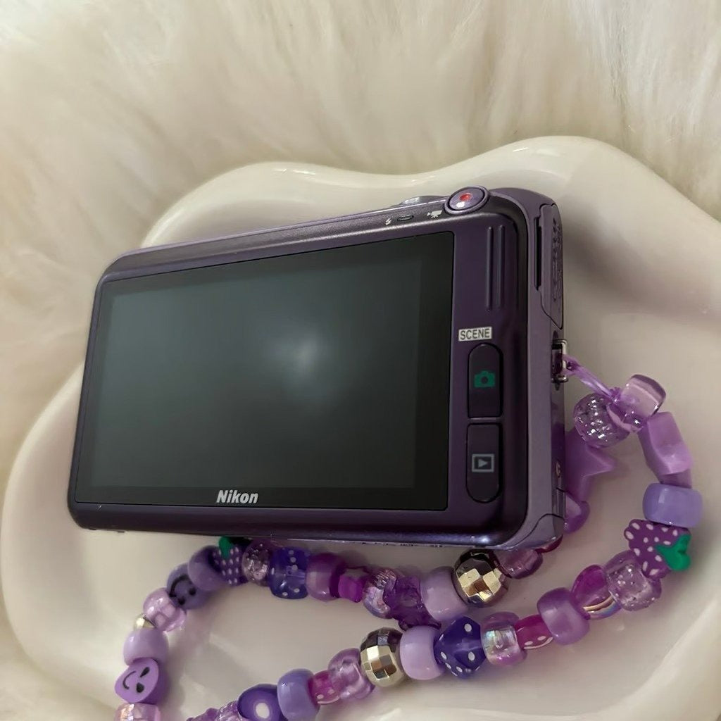 🍇 ₊˚💜 Nikon Coolpix S6400 Digital Camera (RARE Purple, Touchscreen) 🍥 🎀📷