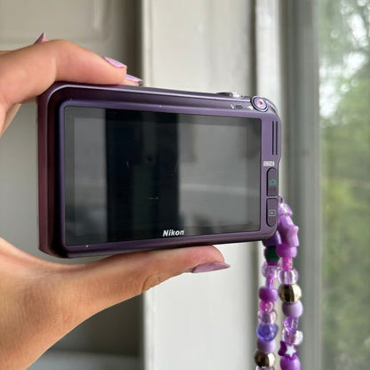 🍇 ₊˚💜 Nikon Coolpix S6400 Digital Camera (RARE Purple, Touchscreen) 🍥 🎀📷