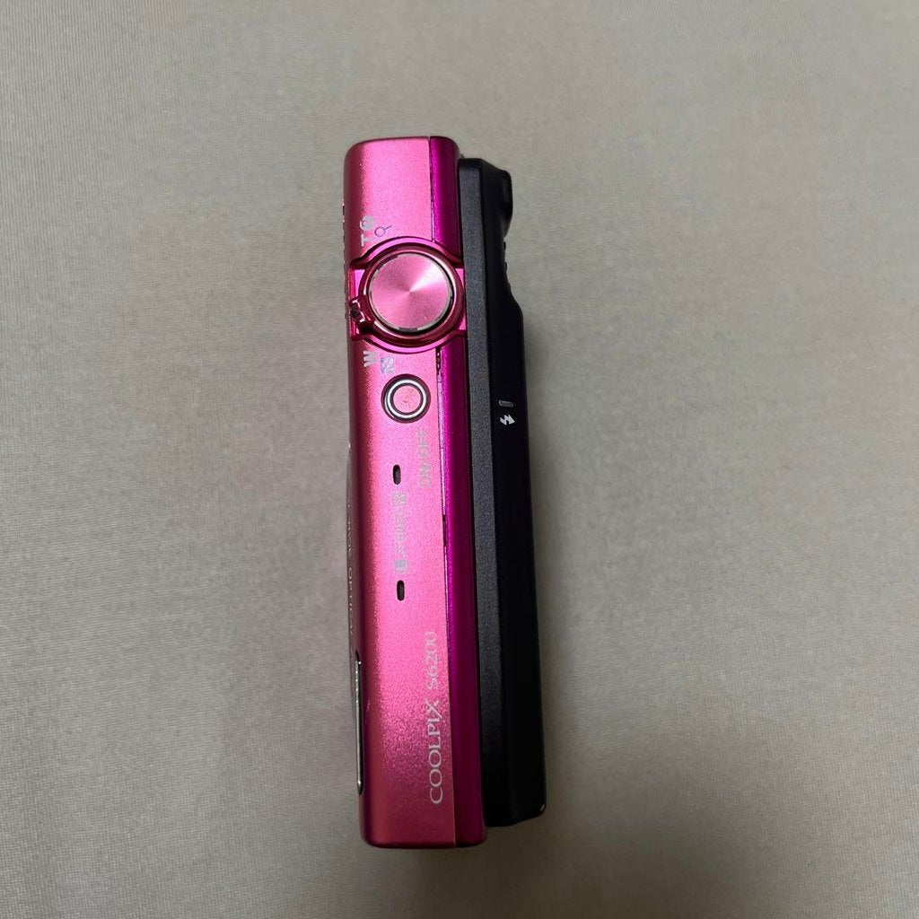 🍇 ₊˚💜 Nikon Coolpix S6200 Digital Camera (Pink) 🍥 🎀📷