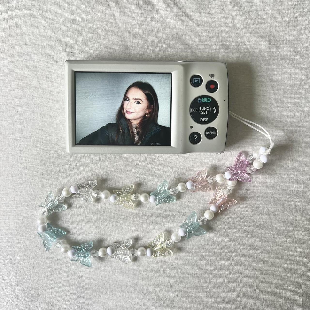 Used Vintage Canon Ixus 160 20MP White Digital Camera