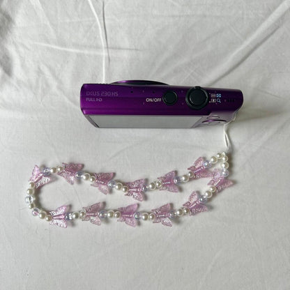 Used Canon Ixus 230 HS 12MP Purple Digital Camera