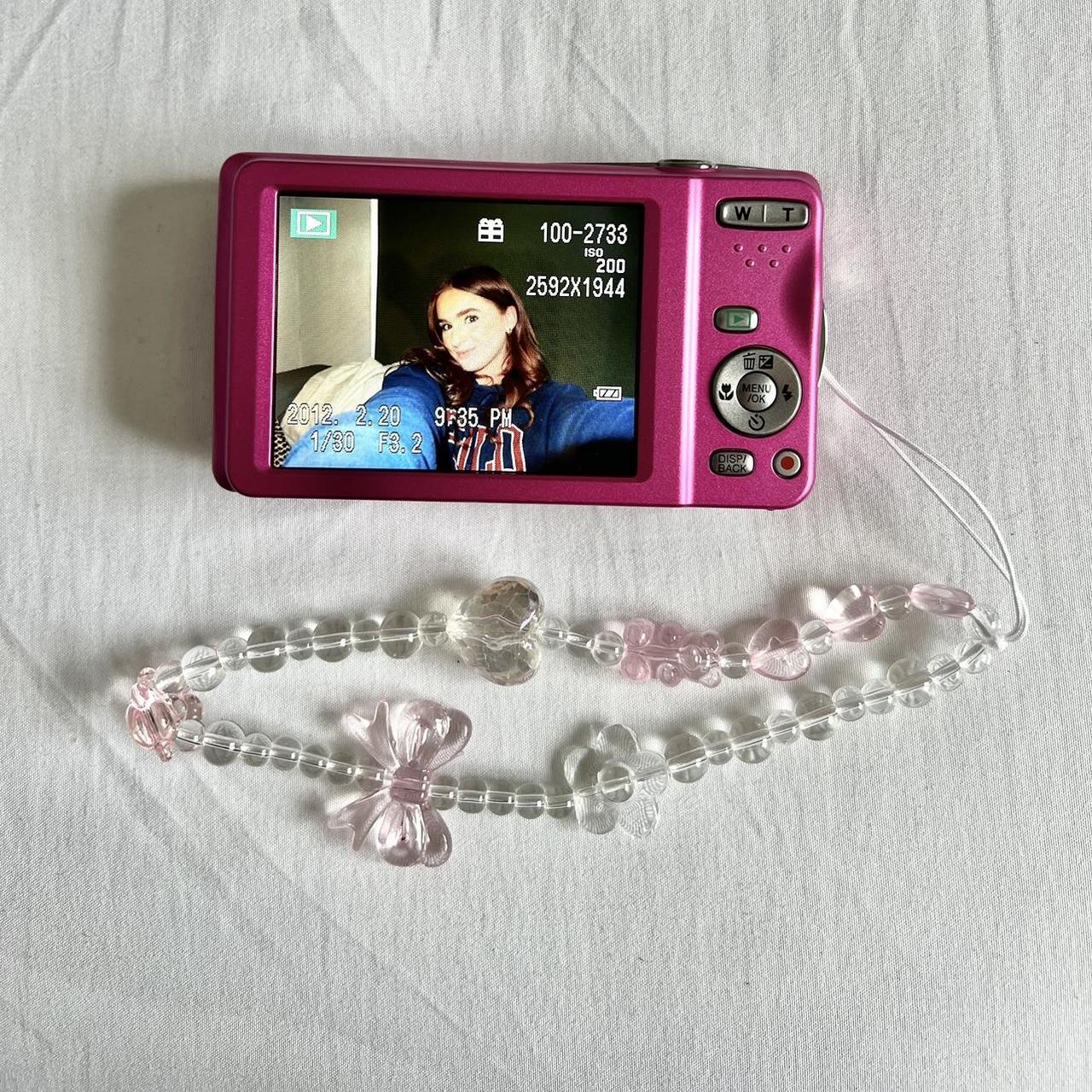 Used  FujiFilm Vintage Finepix T350 14MP Pink Digital Camera