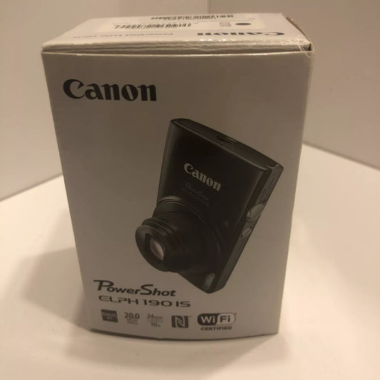 🦋 RARE BLUE Canon ELPH 190 IS // IXUS 180 [Full Boxed Set] ✨ Wi-Fi
