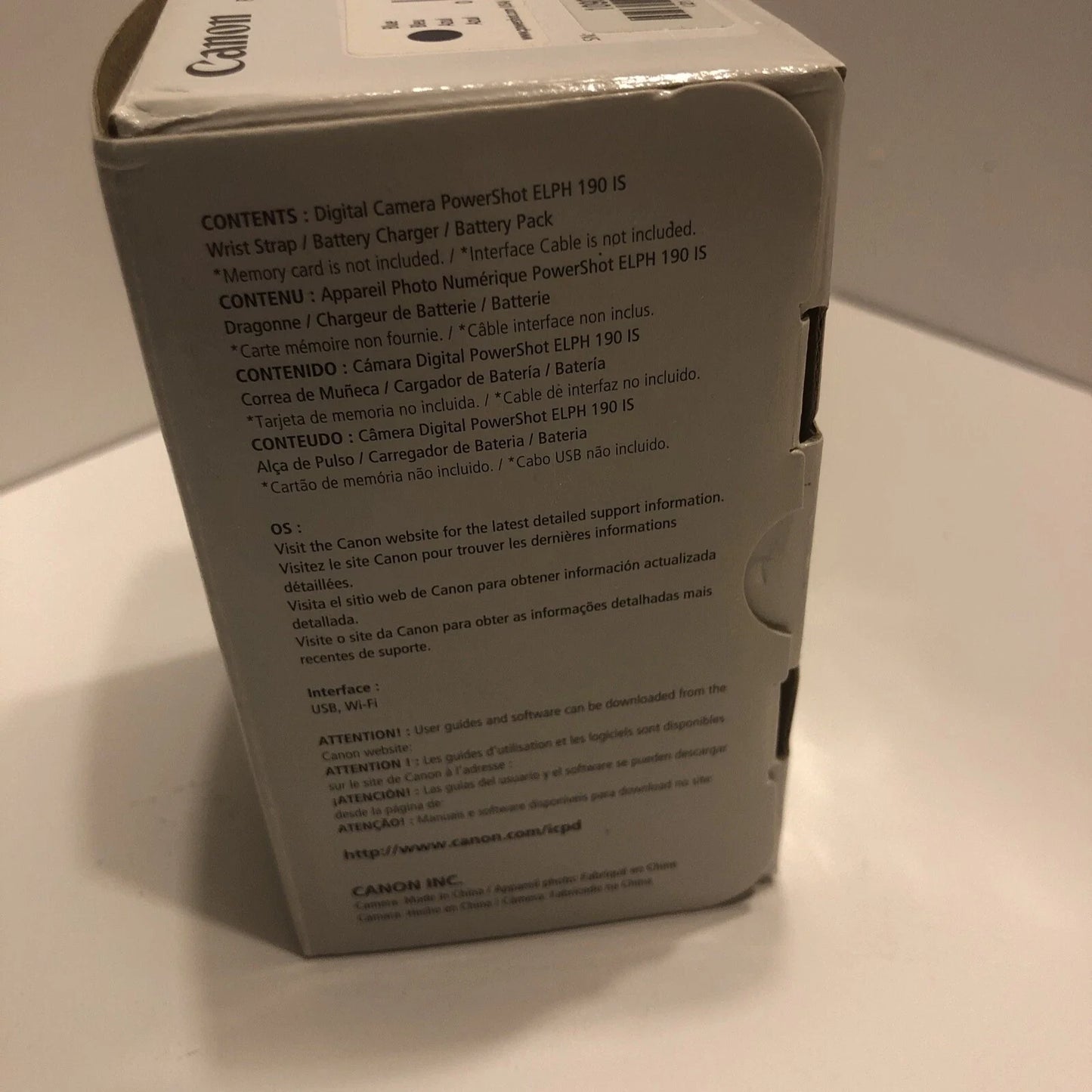 🦋 RARE BLUE Canon ELPH 190 IS // IXUS 180 [Full Boxed Set] ✨ Wi-Fi