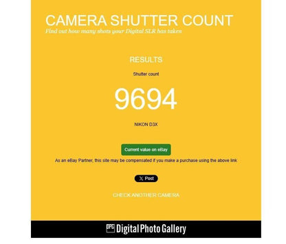 Nikon D3X 24.5 MP Digital SLR Camera Body