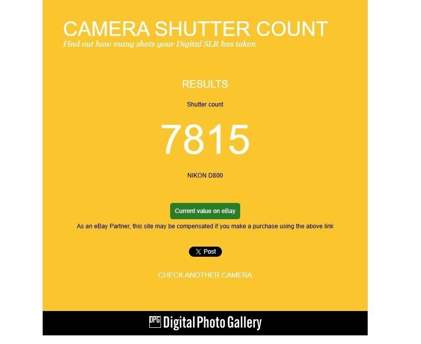 Nikon D800 36.3MP Digital SLR Camera Body