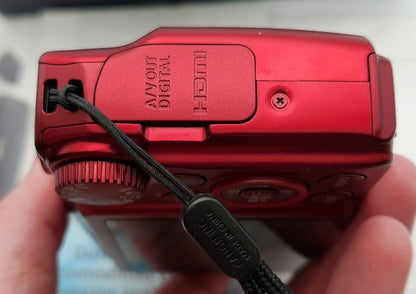 Canon PowerShot SX710 HS Compact Digital Camera Red Near Mint with Box