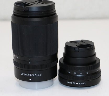 Nikon Z 50 20.9MP with 16-50mm + 50-250mm Lenses Kit Mirrorless Camera