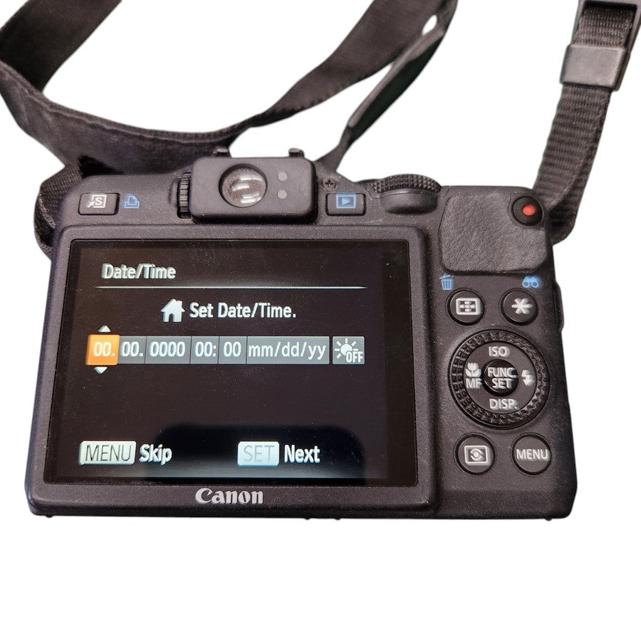 Canon PowerShot G15 12.1MP Digital Camera - Black