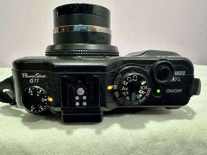 Canon Powershot G11 10MP Digital Camera - USED/TESTED/WORKING