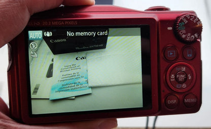 Canon PowerShot SX710 HS Compact Digital Camera Red Near Mint with Box