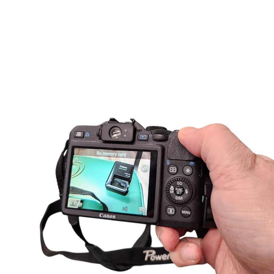 Canon PowerShot G15 12.1MP Digital Camera - Black