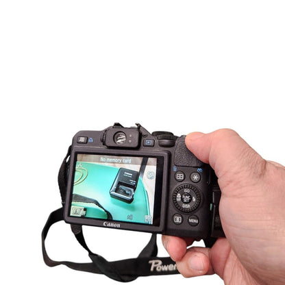 Canon PowerShot G15 12.1MP Digital Camera - Black