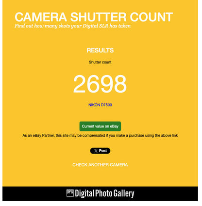 Nikon D7500 20.9MP Digital SLR Camera - Black (Body Only)