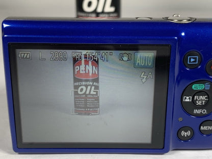 Canon PowerShot ELPH 190 IS 20.0 MP Digital Camera - Blue