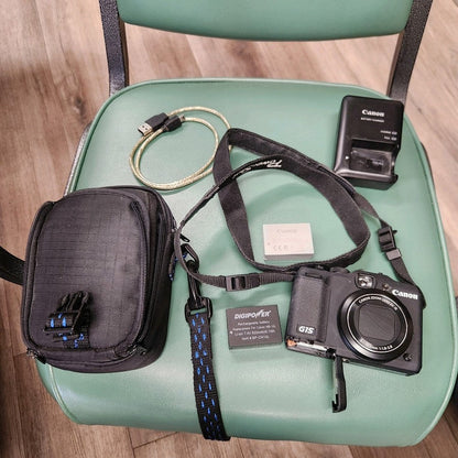 Canon PowerShot G15 12.1MP Digital Camera - Black