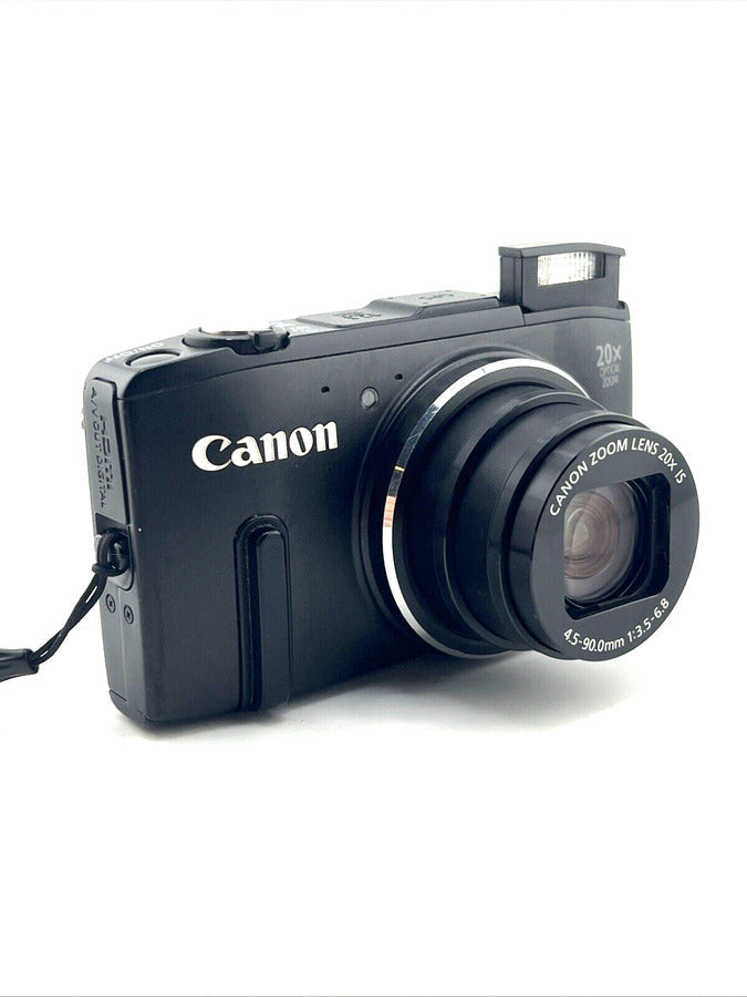 Canon PowerShot SX280 HS Digital Camera Black 20x Zoom 12.1MP