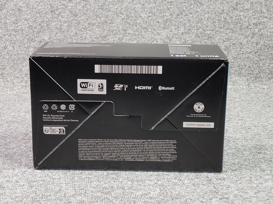 Panasonic LUMIX G100 4k Mirrorless Camera, Micro Four Thirds, 12-32mm Lens, Grip