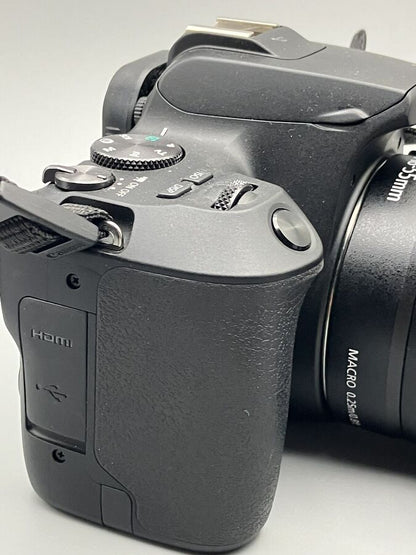 Canon EOS 250D/ Rebel SL3 24.1MP Digital SLR Camera with 18-55mm f/4-5.6 IS STM Lens