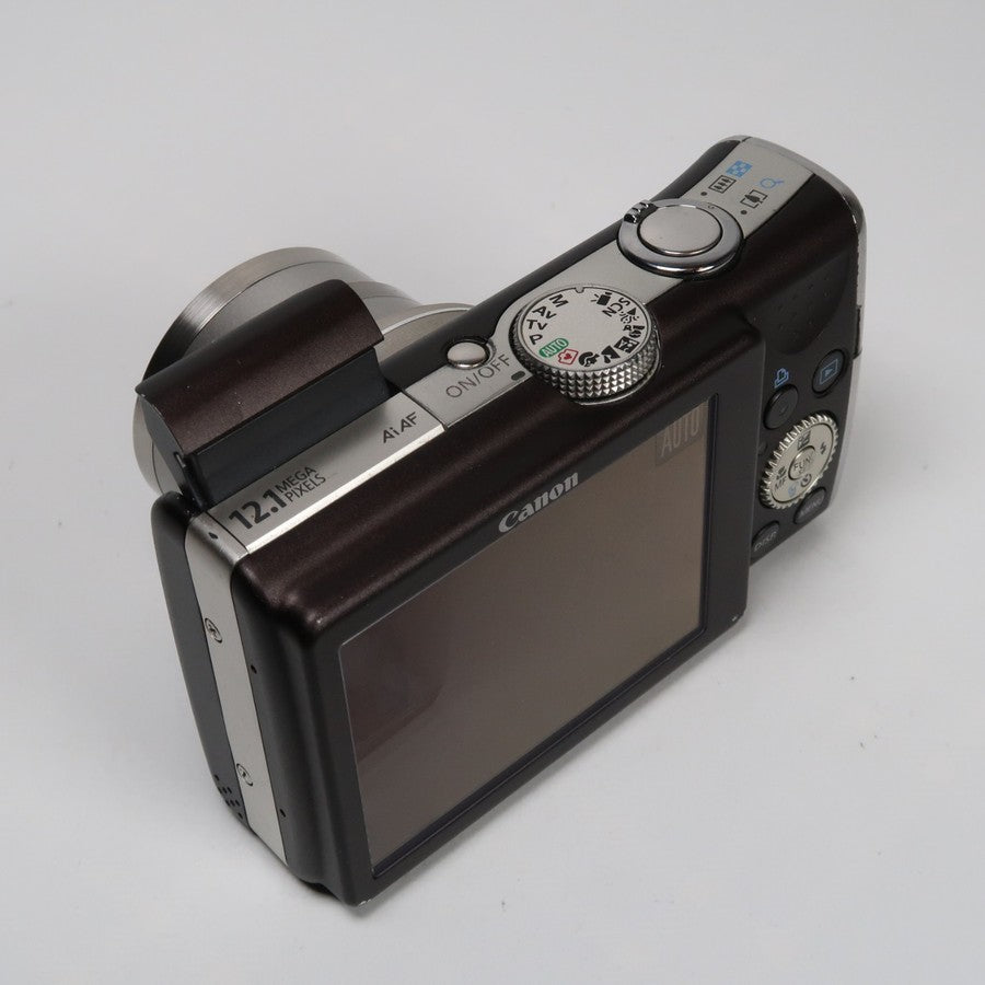 Canon PowerShot SX200 IS 12.1MP 12x Digital Camera Brown