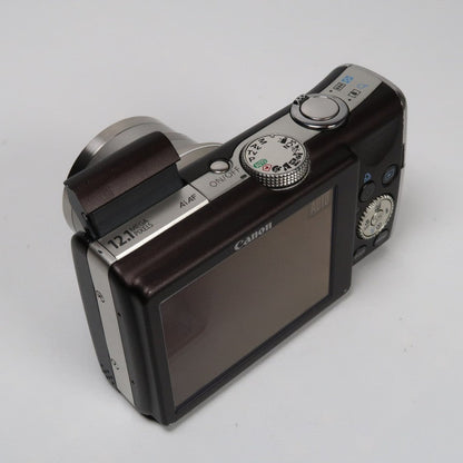 Canon PowerShot SX200 IS 12.1MP 12x Digital Camera Brown