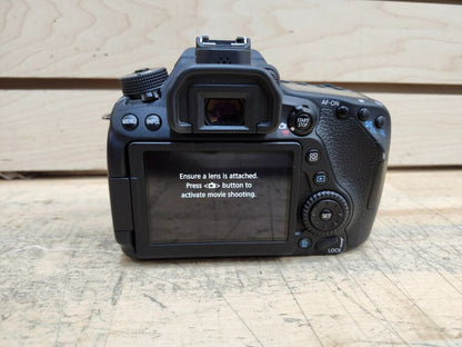 Canon EOS 80D with Canon Zoom Lens 18-55mm & 55-250mm & Accessories