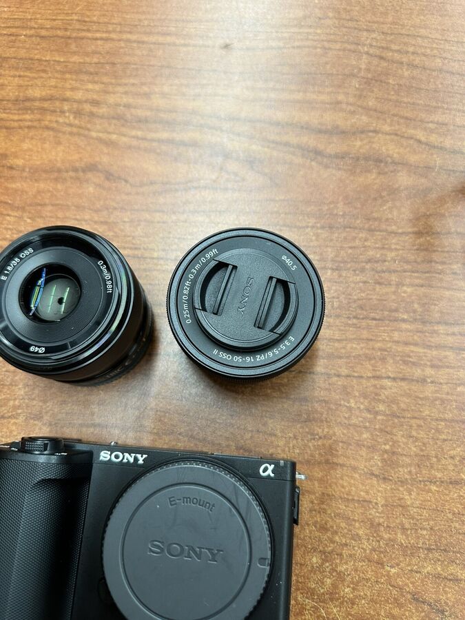 Sony Alpha ZV-E10 II Mirrorless Camera with SEL35F18 35mm & SELP16502 16-50mm Lens