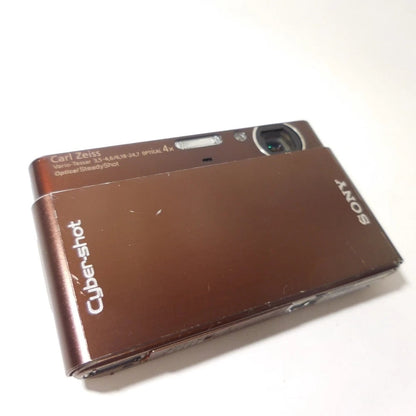🍫 CHOCOLATE LUXE // Sony Cyber-shot DSC-T77 [Rare Brown] 🎞️ Pocket Cam