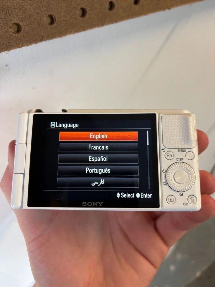 🎥 ULTIMATE VLOG SET // White Sony ZV-1 + Wireless Grip [Boxed & MINT] 💎